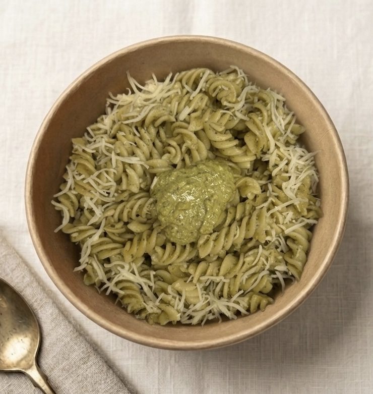 Spirelli au pesto